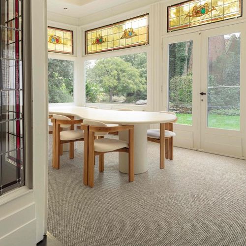 Woven carpet - ALLEGRO - Tasibel - loop pile / sisal / contract