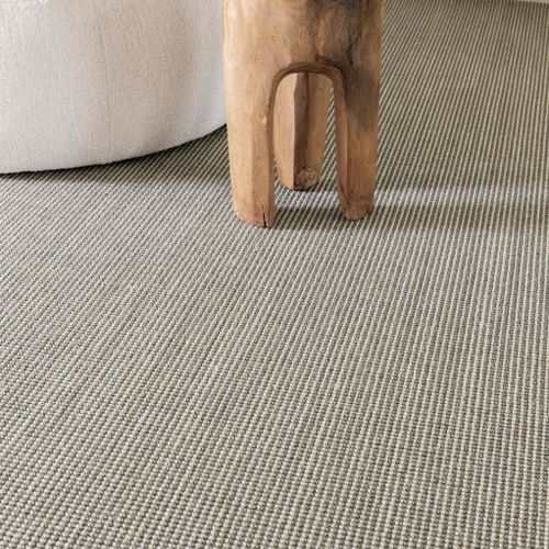 Loop pile carpet - CITY STRIPE - Tasibel - woven / sisal / commercial