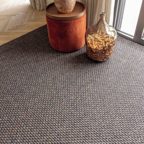 Woven carpet - COLORA - Tasibel - loop pile / sisal / contract