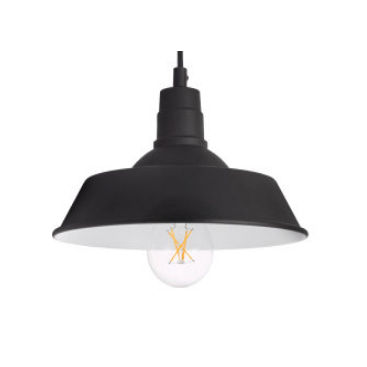 Pendant lamp - HUDSON FACTORY - SYLVANIA - metal / industrial style / corded