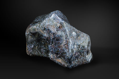 Natural stone sculpture - GUIDERO_INDIGO_GEMSTONE_INDIGAB4_83kg - GUIDERO Holland BV