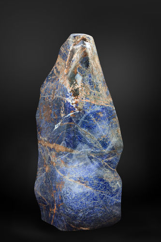 Natural stone sculpture - GUIDERO_SODALITE_GEMSTONE_SOD6_148kg - GUIDERO Holland BV