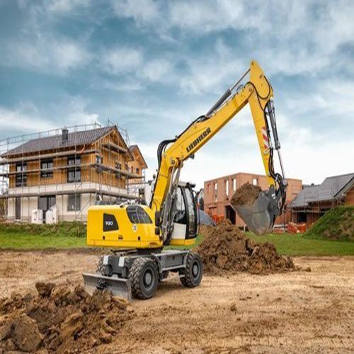 Wheeled excavator - A 920 LITRONIC - Liebherr  - high payload / low fuel consumption / diesel