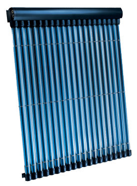 Evacuated tubular thermal solar collector - ZELIOS VDF 15/20 - CHAFFOTEAUX - for water heating / for heating / for roof
