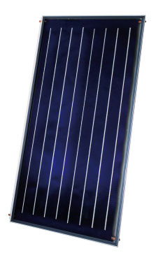 Flat thermal solar collector - ZELIOS CF 2.0 - CHAFFOTEAUX - for water heating / for heating / vertical