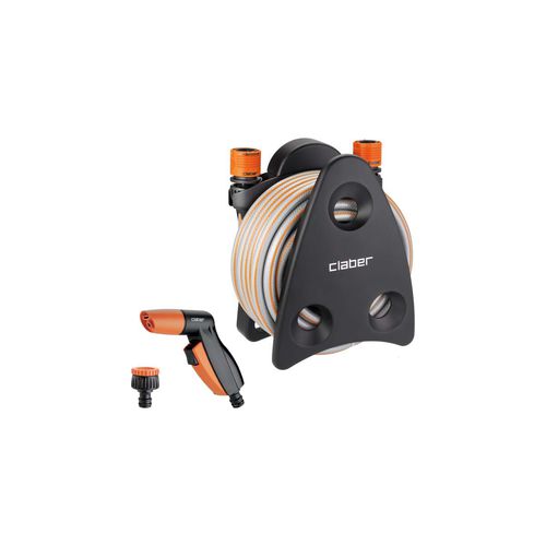 Plastic garden hose reel - MINI-SET  - CLABER