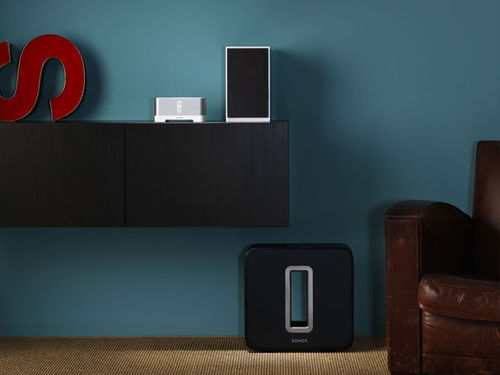 Wireless subwoofer - SUB - Sonos - residential / indoor / rectangular