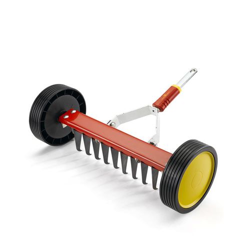 Walk-behind dethatcher - URM30 - OUTILS WOLF - with gauge wheels