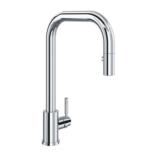 Sink single tap - HOLBORN U.4046L series - Perrin & Rowe - countertop / brass / indoor