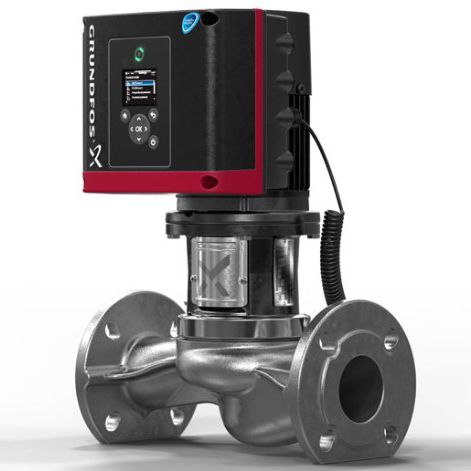 Water pump - TPE3, TPE2 INLINE - Grundfos - cast iron / stainless steel