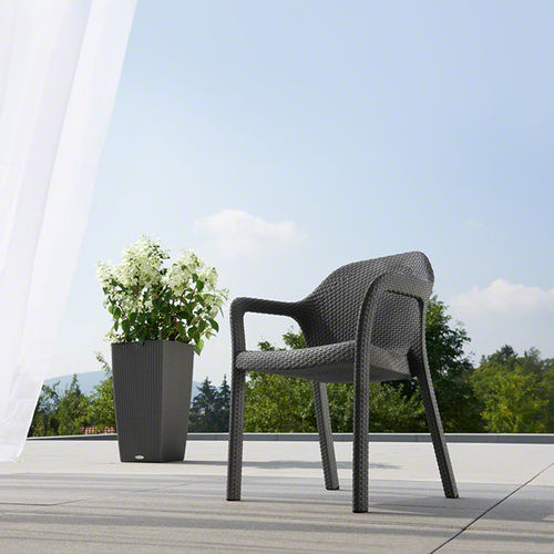 Contemporary chair - 10900 - Lechuza - outdoor / plastic / stackable