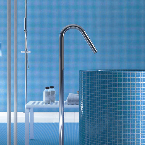 Glass mosaic tile - Ragno - polished / indoor / wall