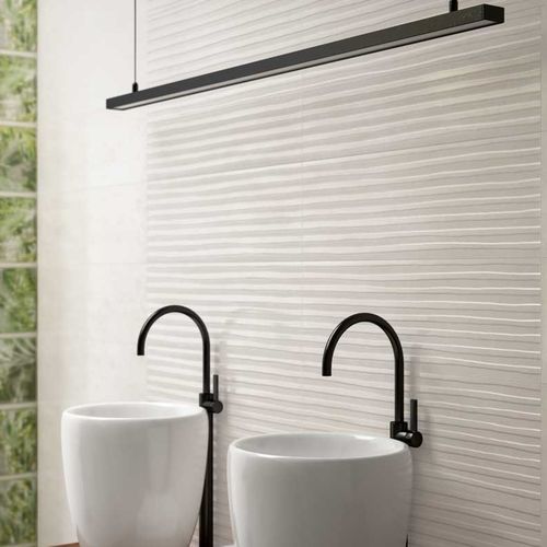 Porcelain stoneware tile - CLAY - Ermes Aurelia - embossed / textured / indoor