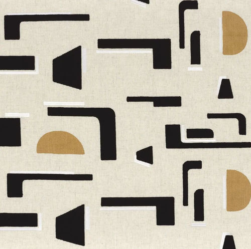 Upholstery fabric - ISOTOPE  - Camengo  - for curtain / geometric pattern / polyester