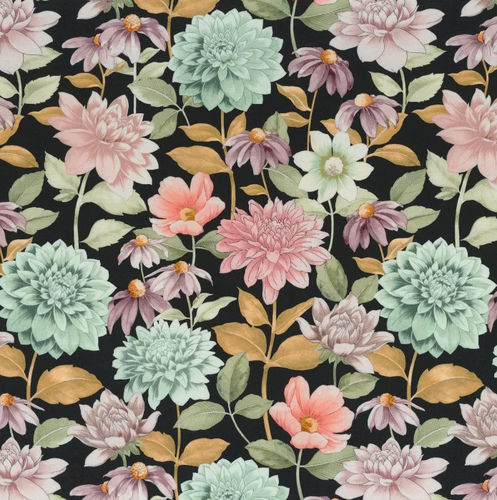 Upholstery fabric - ANTOINETTE - Camengo - for curtain / floral pattern ...