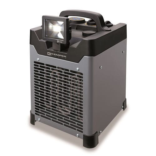 Electric hot air generator - 65330EL - Kemper - portable