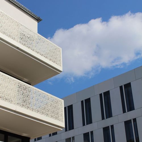 HPL balustrade - Bruag Design Factory AG - panel / outdoor / indoor