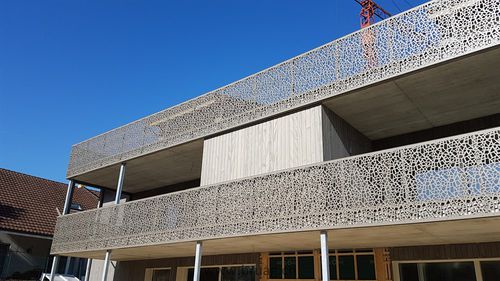 Balcony with panels - B&Ouml;ZBERG - Bruag Design Factory AG - HPL