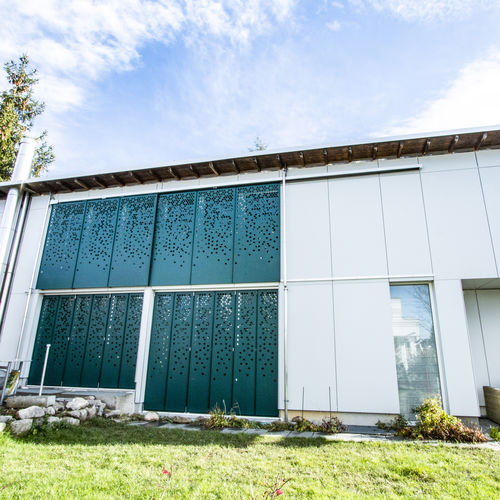 HPL ventilated facade - CELLON - EFH WATT - Bruag Design Factory AG - large-format