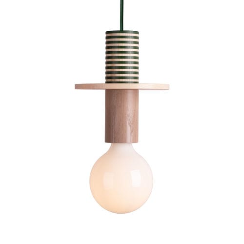 Pendant lamp - Junit "Tame" - Schneid Studio - ash / Bauhaus design / corded