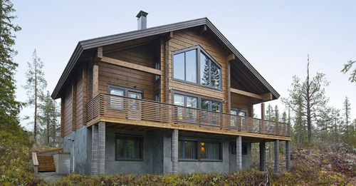 Prefab house - DAVOS - KONTIO - eco-friendly / contemporary / with terrace