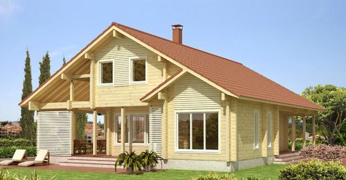 Prefab house - FREESIA - KONTIO - eco-friendly / contemporary / two-story