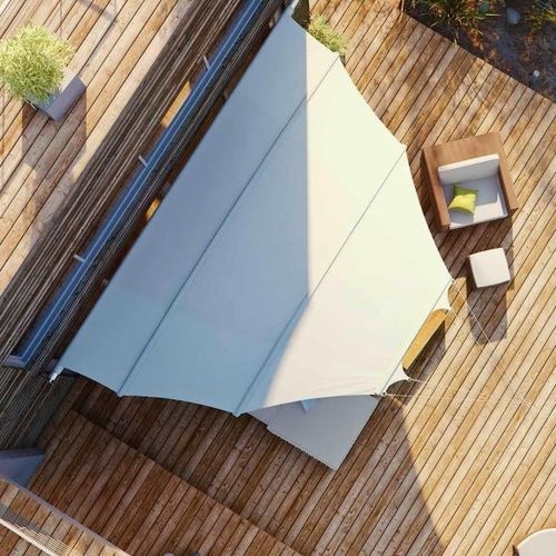 Waterproof shade sail - ELIPS4SUN - Bahama GmbH - UV-resistant / automatic / wind-resistant