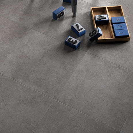 Porcelain stoneware tile - DOCKS - alfacaro - matte / indoor / outdoor