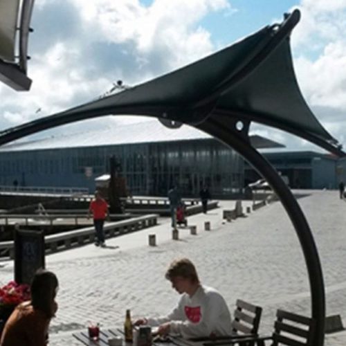 PVC parasol - SEVERAL - Eugreb Invest - for hotel / for restaurant / for school