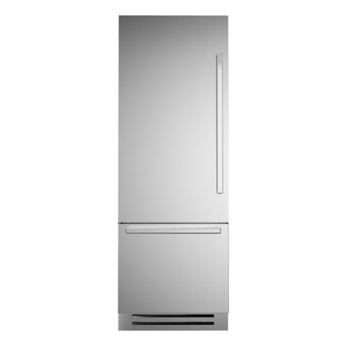 Refrigerator-freezer with drawer - REF755BBLXTT - Bertazzoni - commercial / built-in / bottom freezer