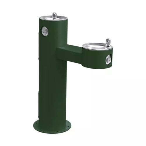 Vandal-proof drinking fountain - LK4420 series - Elkay Manufacturing Company - outdoor / stainless steel / commercial