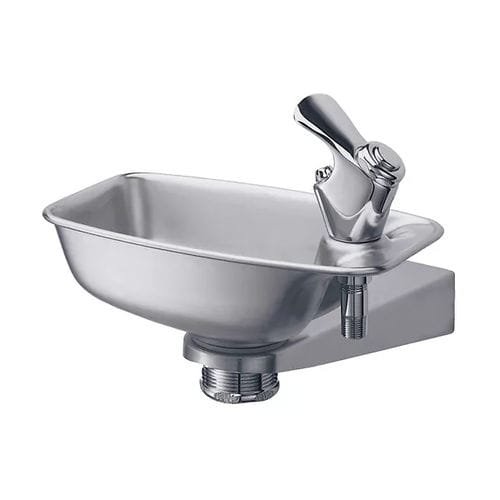 Wall-mounted drinking fountain - EDF15R - Elkay Manufacturing Company - indoor / outdoor / stainless steel