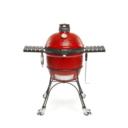 Charcoal barbecue - CLASSIC JOE™ - SERIES II - Kamado Joe - floor-standing / on casters / stainless steel