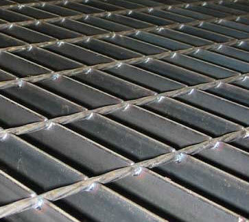 Electro-forged grating - 34X76 - Libra Industriale - metal / for ...