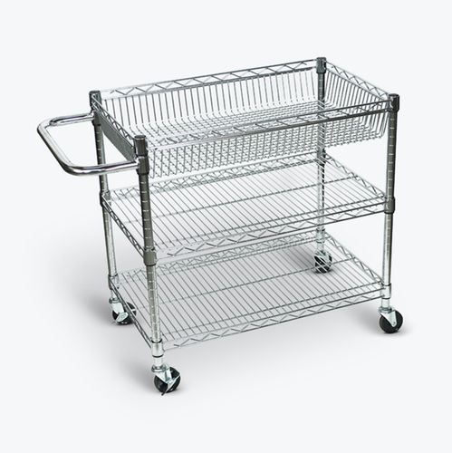 Commercial trolley - LICWT2918 - Luxor - steel