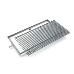 Galvanised steel ventilation grill - WOLF H 30  - Grigliati Baldassar S.r.l. - rectangular