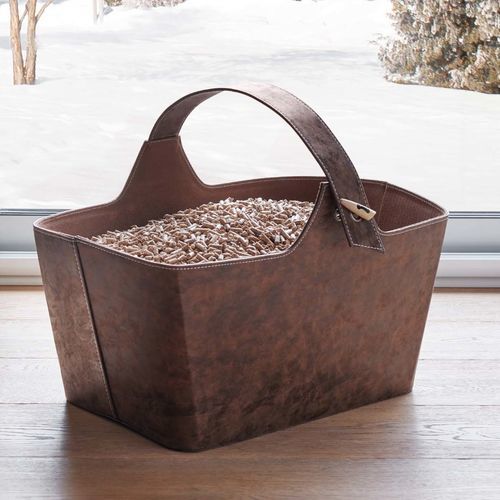 Leather bailer for pellets - YOTTA - dixneuf - wooden