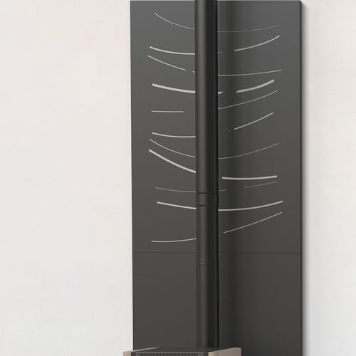 Free-standing heat shield - NAZCA - dixneuf - wall-mounted / steel / protective