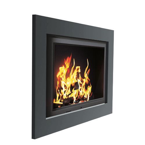 Steel fireplace surround - MONACO - dixneuf - not specified / black