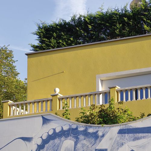 Concrete balustrade - BLRS5 Series - SAS PREFABRICADOS DE HORMIGON SA - outdoor / for patio / floor-mounted