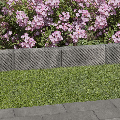 Garden edging - SERENA - SAS PREFABRICADOS DE HORMIGON SA - natural stone / outdoor / rectangular