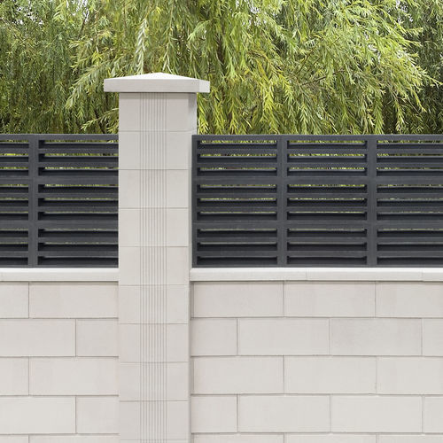 Concrete screen wall - CL Series  - SAS PREFABRICADOS DE HORMIGON SA - outdoor / modular