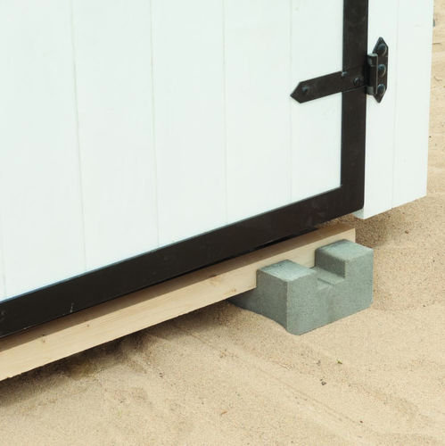 High-resistance raised floor pedestal - A10  - SAS PREFABRICADOS DE HORMIGON SA - outdoor / for tile / for decking