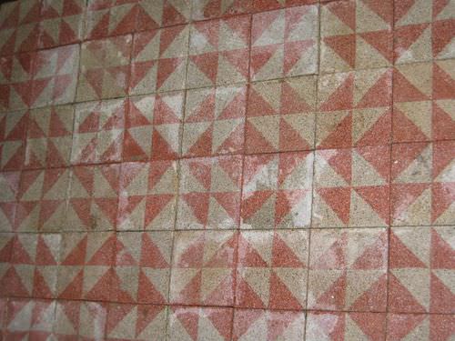 Cement tile - 00859 - bca materiaux anciens - polished / indoor / floor