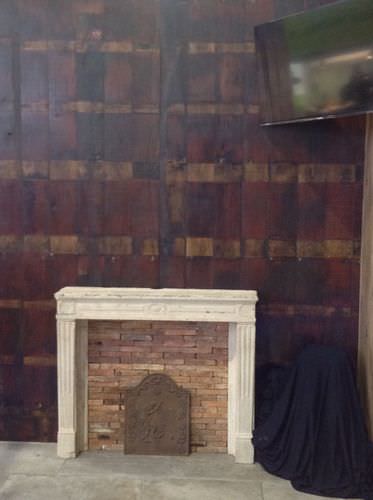 Ceiling paneling - bca materiaux anciens - wall-mounted / oak / fir