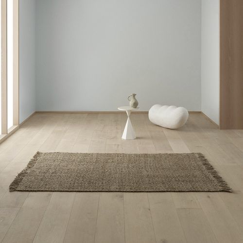 Contemporary rug - ASLAK - LINIE DESIGN A/S - plain / jute / rectangular