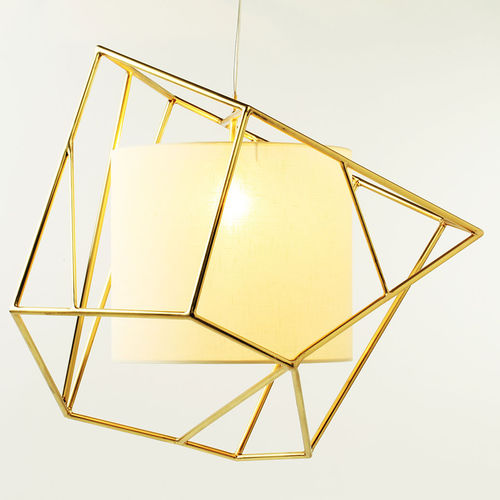 Pendant lamp - STAR I - Mambo Unlimited Ideas - metal / brass / copper