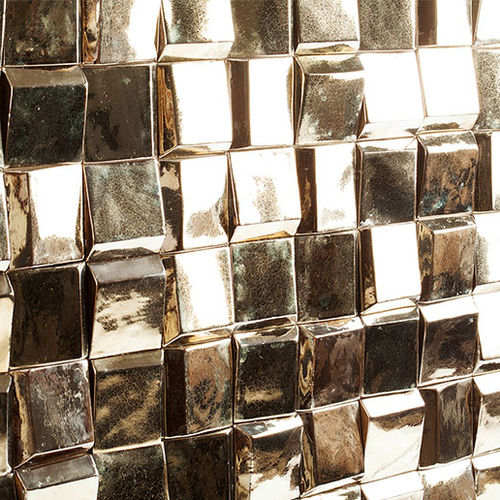 Glass tile - DOURO - Mambo Unlimited Ideas - embossed / indoor / wall