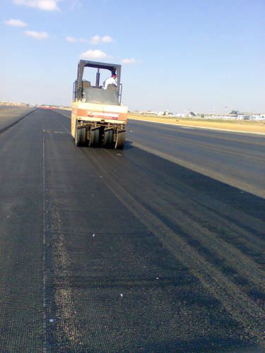 Reinforcement geogrid - ASPHAGLASS - Geosintex - road / fiberglass
