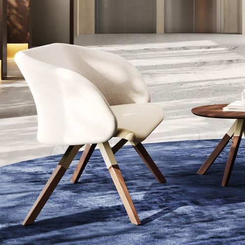 Contemporary sofa - JUNEA® - burgessfurniture - for bedroom / fabric / double